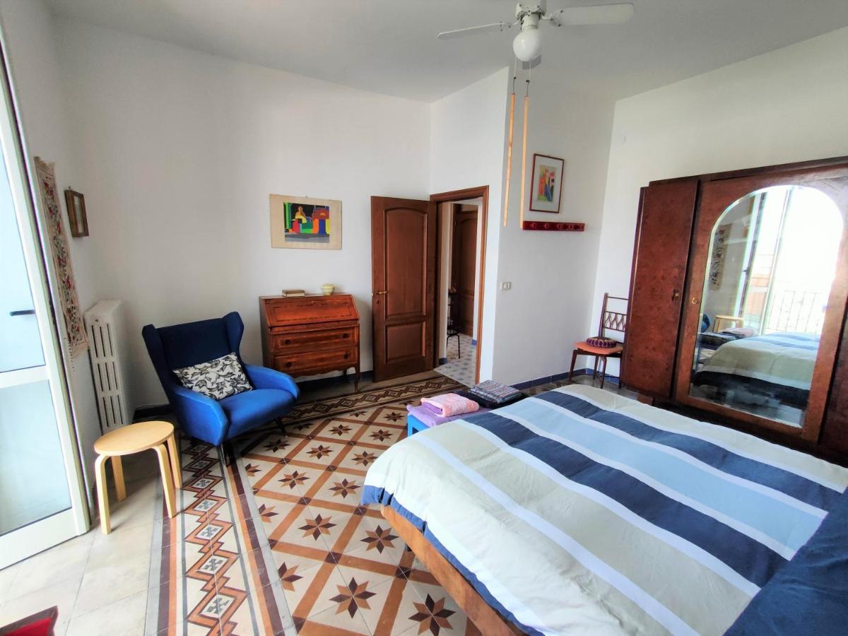 Panoramic Apartments In Villa In Center "The Beach And The Cliff" 1 Agropoli Eksteriør billede