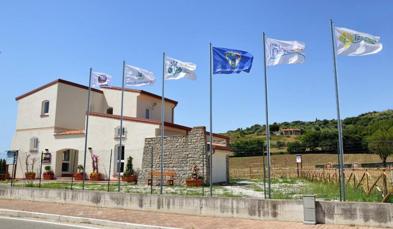 Panoramic Apartments In Villa In Center "The Beach And The Cliff" 1 Agropoli Eksteriør billede