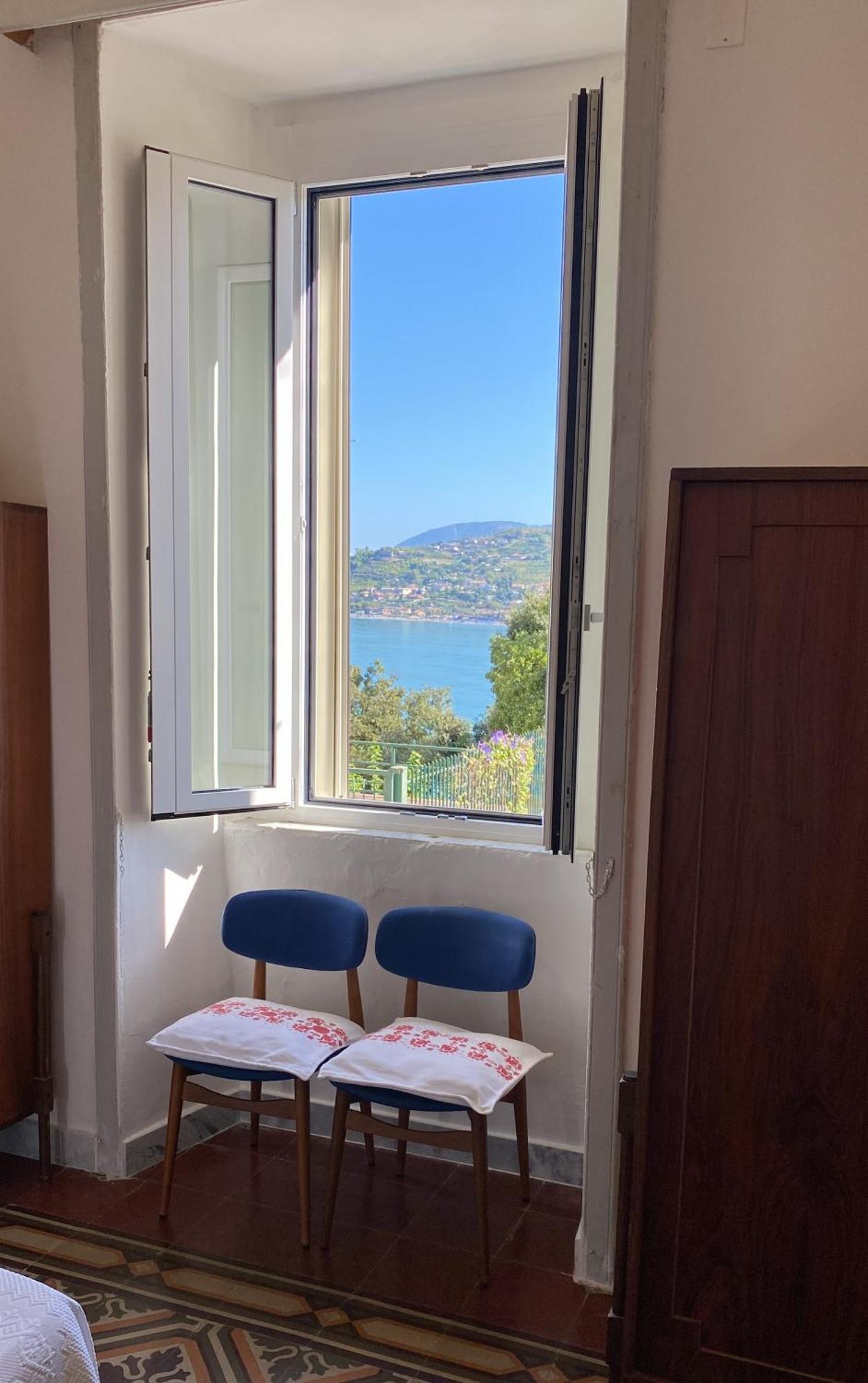 Panoramic Apartments In Villa In Center "The Beach And The Cliff" 1 Agropoli Eksteriør billede