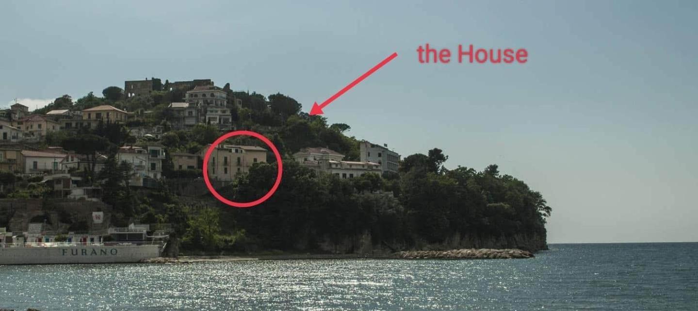 Panoramic Apartments In Villa In Center "The Beach And The Cliff" 1 Agropoli Eksteriør billede